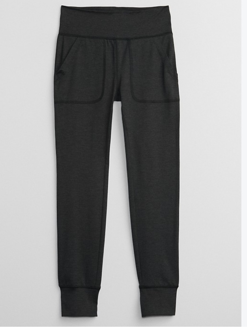Gap GapFit Kids Brushed Jersey Joggers Moonless Night Grey